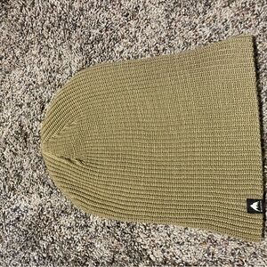 Burton Olive Knit Beanie